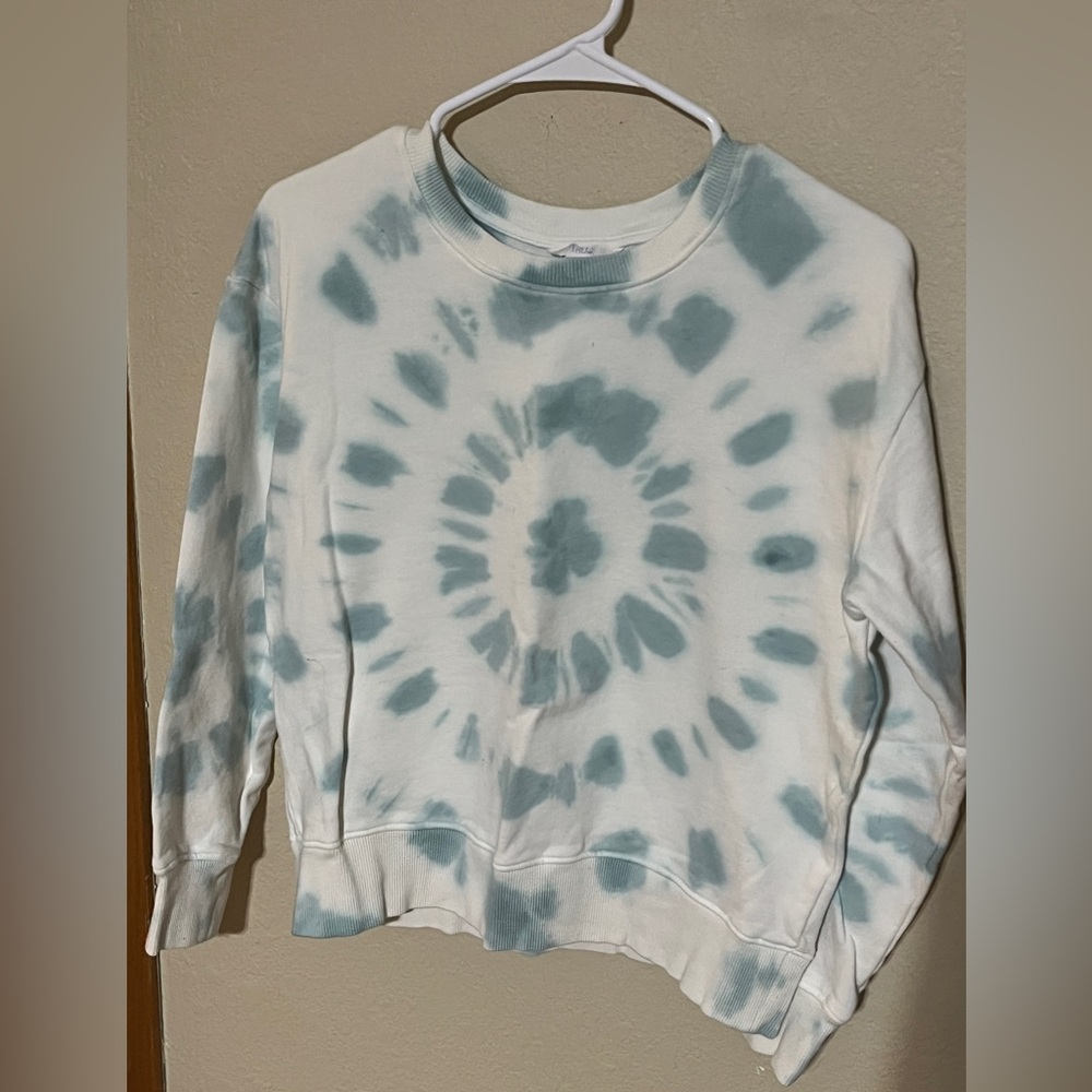 Green Tie dye crewneck